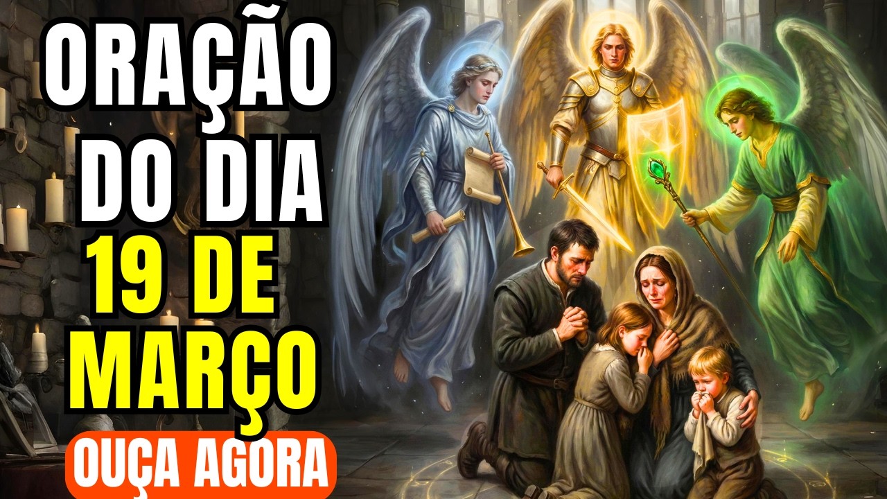 Os 3 Arcanjos LIBERAM BÊNÇÃOS Sobre Seu Lar HOJE — Ouça e Receba Pela Fé — Reze Comigo