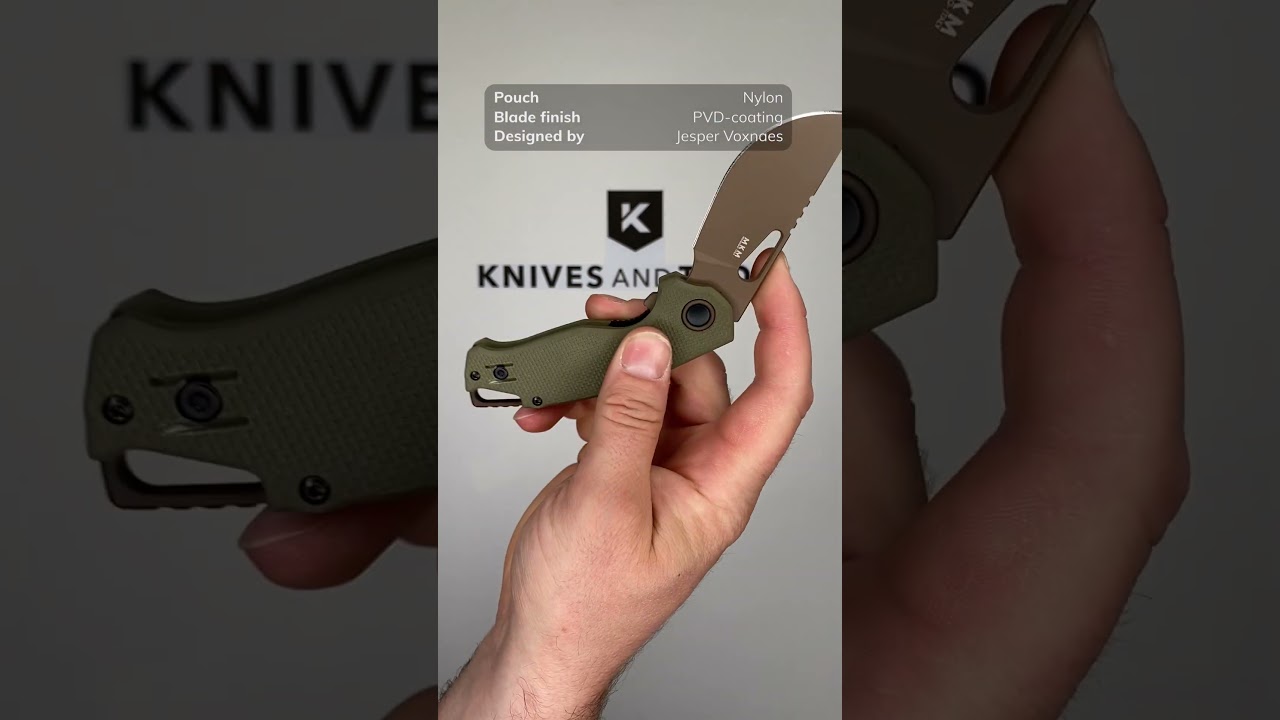 MKM Vincent VCN-GGC Coyote Brown PVD N690CO, OD Green G10, Coyote