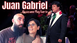 Juan Gabriel - Abrázame Muy Fuerte (REACTION) with my wife
