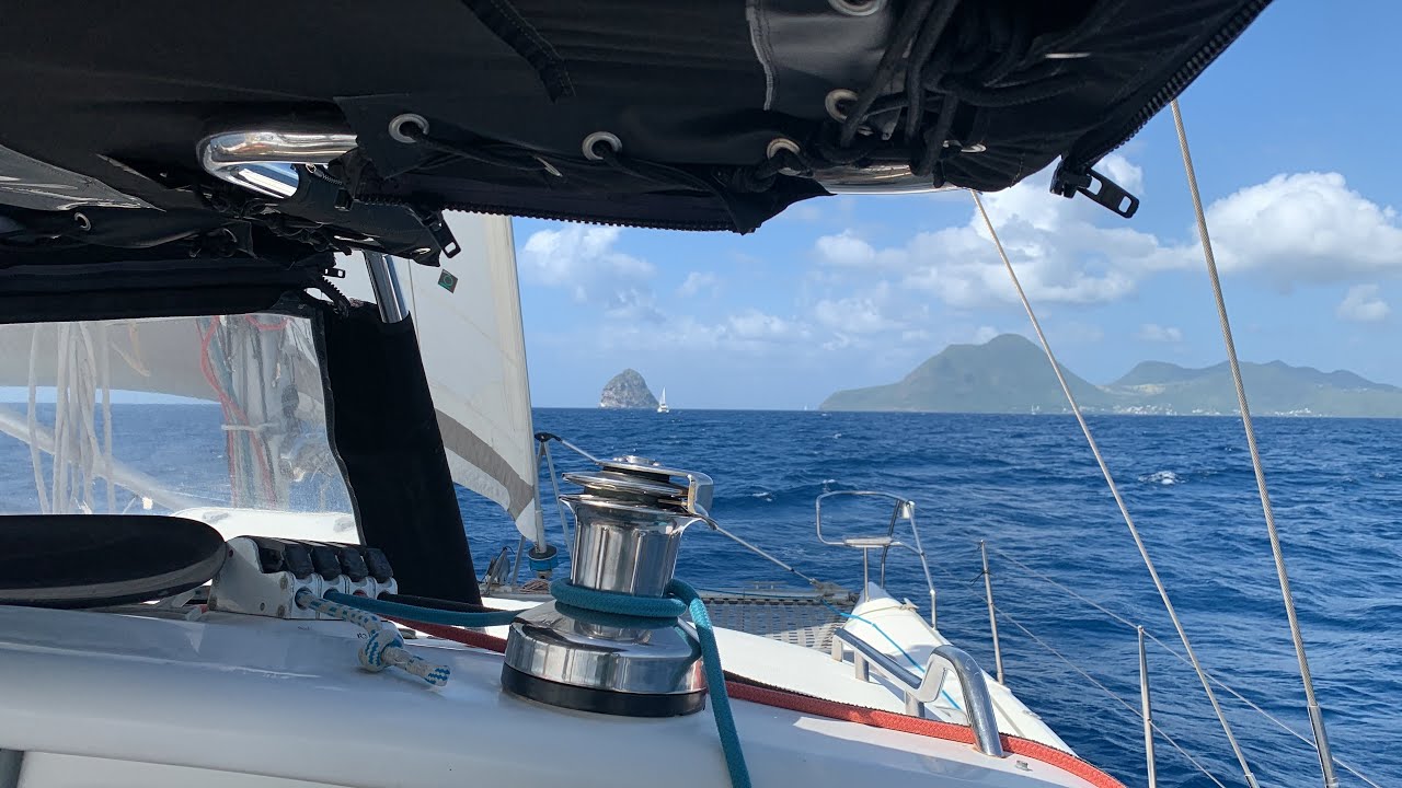 Sailing Grenada to St Martin.