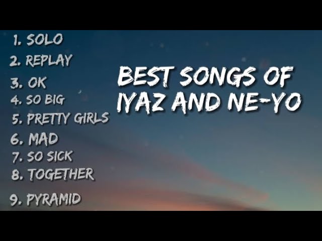 Best songs of Iyaz and Ne-Yo (lyrics video)#music #lyrics #trending class=