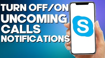 How to Turn off/on Uncoming Calls Notifications on Skype Mobile