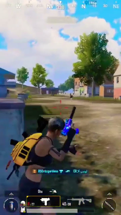 Pubg Mobile 1 vs 2 Pochinki Erangel Uzi/M416 #edit #pubgmobile