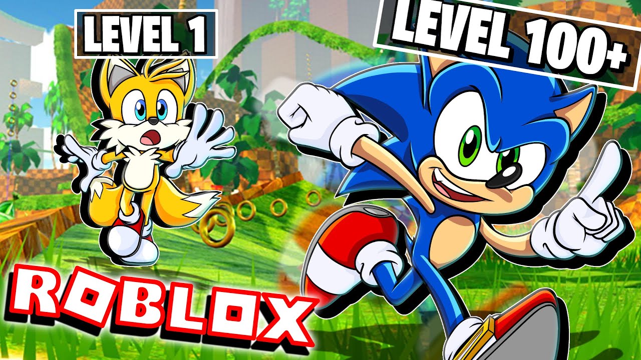 Sonic Speed Simulator! SLOW to FAST 🔵💨- Sonic & Tails Play ROBLOX 