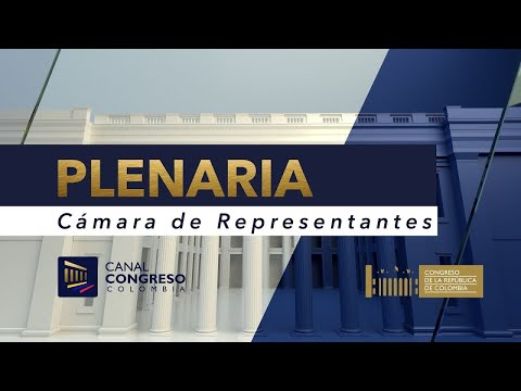 Plenaria de la Cámara de Representantes Instalación Mesa Directiva 2025-2026 - Julio 20 de 2025