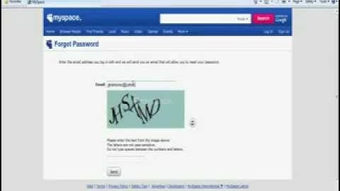 How to hack a myspace 100% real