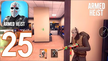 Armed Heist : Shooting Games - Gameplay Walkthrough Part 25 - Unlock Region 6 (iOS, Android)