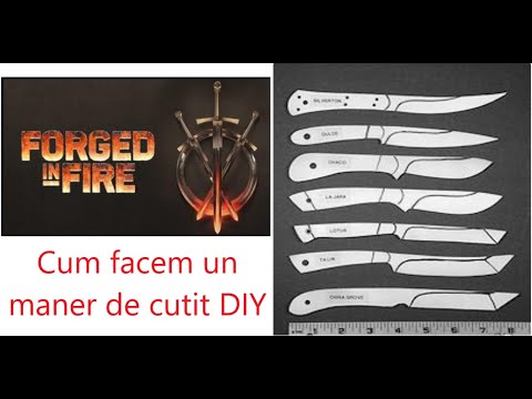 Video: Cum să faci mânere de cuțit DIY