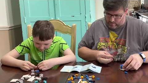 Speed Build! Lego Disney Brickheadz Donald Duck speed built in under a minute!!!