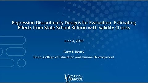 Regression Discontinuity Designs for Evaluation