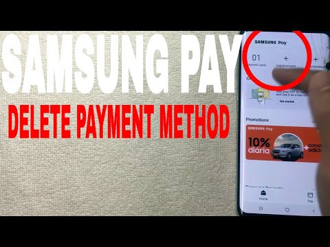✅SamsungPayから支払い方法を削除する方法🔴