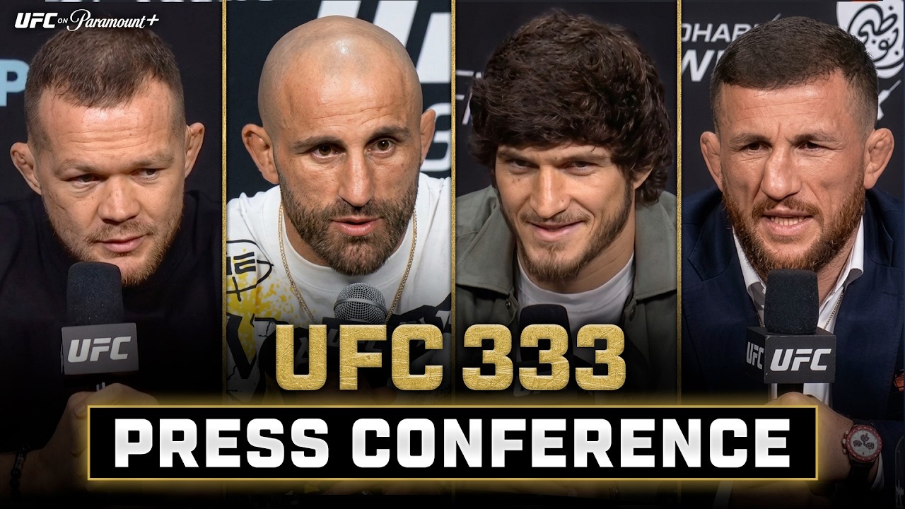 UFC 333: Volkanovski vs Evloev | FULL Press Conference