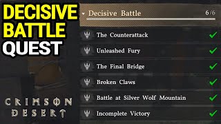 Crimson Desert - Decisive Battle Full Quest
