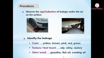 Automotive Vehicle Service Level 1 COC Questions & Answers Part 7