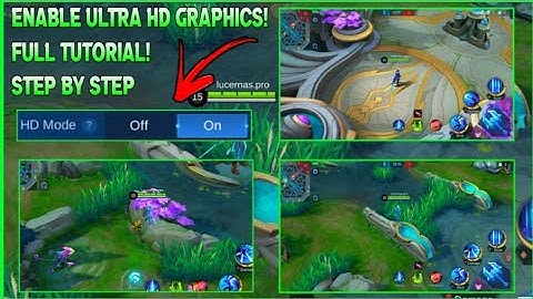 How To Enable Ultra HD Graphics In ML? | Full Tutorial Step By Step | Mobile Legends