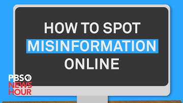 WATCH: How to spot misinformation online