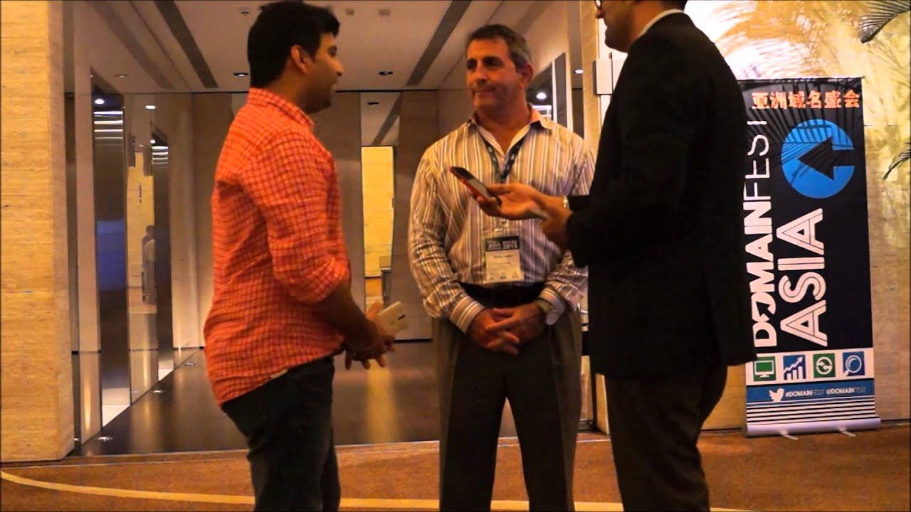 Monte Cahn Right of the dot CEO Interview at Domainfest 2015