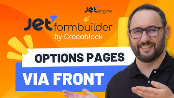 Como Criar e Alterar um Options Pages Via JetFormBuilder via Frontend com JetEngine no WordPress