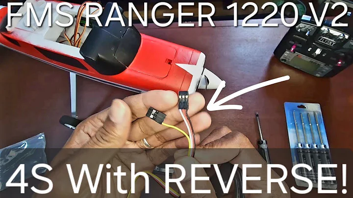 How To: FMS Ranger 1220mm Gets Hobbywing Skywalker 40a 4S ESC WITH REVERSE!