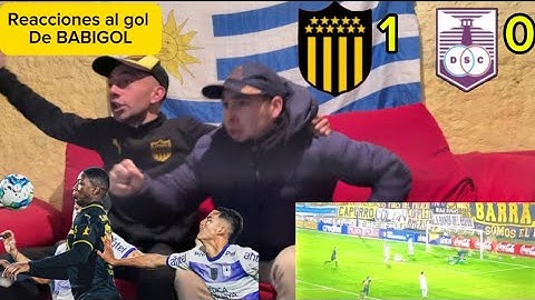 REACCIONES DE HINCHAS AL GOL DE BABI #PEÑAROL 1-0 #Defensor Sp - Torneo Intermedio 2024