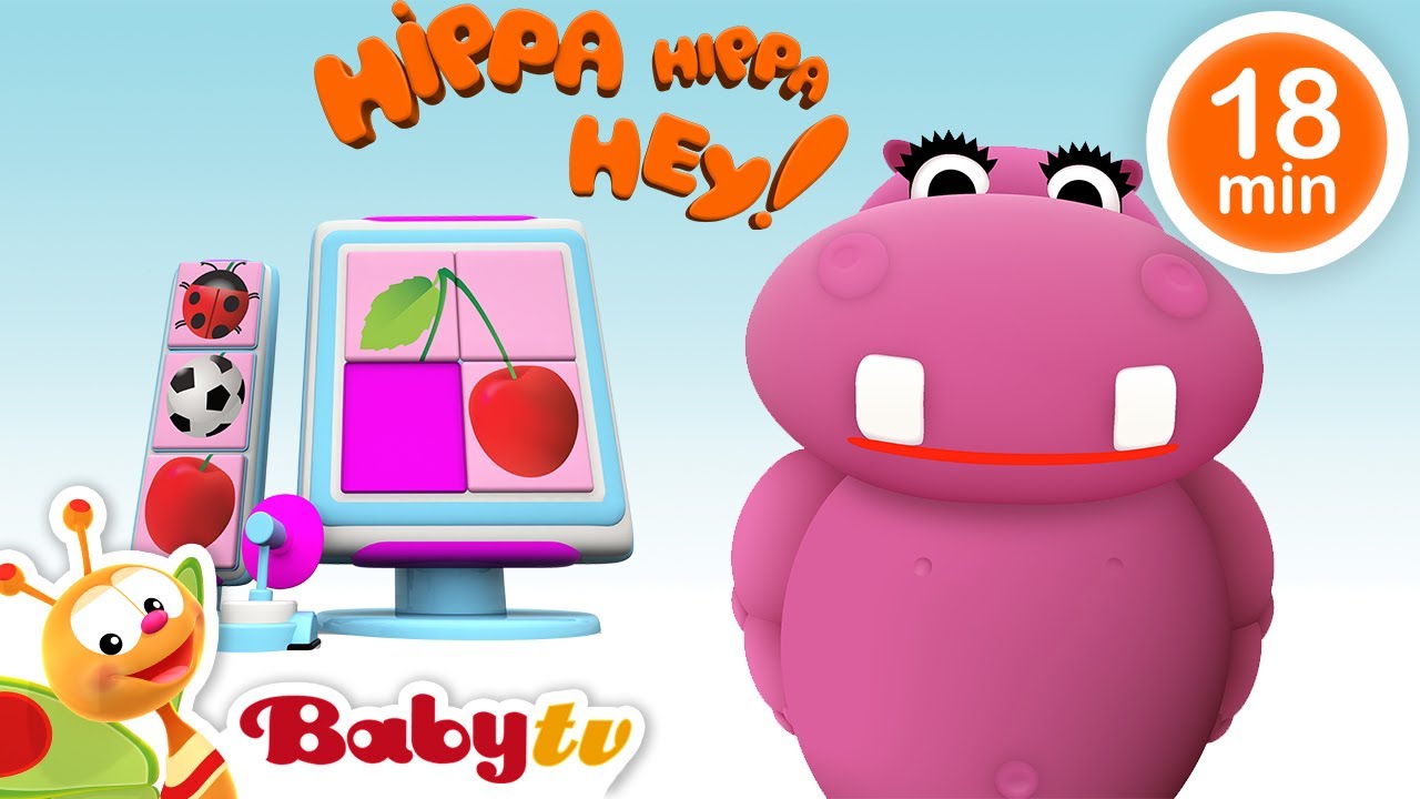 Hippa Hippa Hey 😎 Jogos de quebra-cabeça divertidos para crianças 🧩