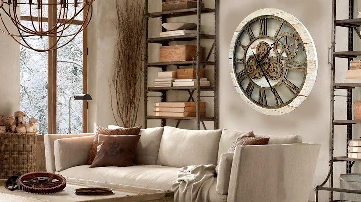 The Gears clock 24 inch collection