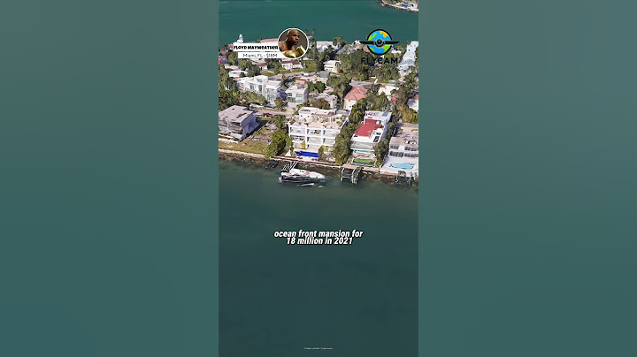 Mayweather's $18 million home in Miami, Florida