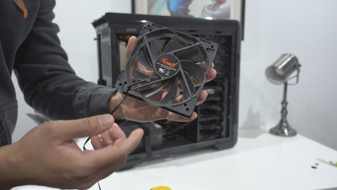 How to A New Case Fan YouTube