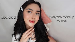 UPDATED EVERYDAY MAKEUP ROUTINE USING PRODUCTS TIKTOK MADE ME BUY ON SHOPEE 🤍✨ | Andrea Angeles