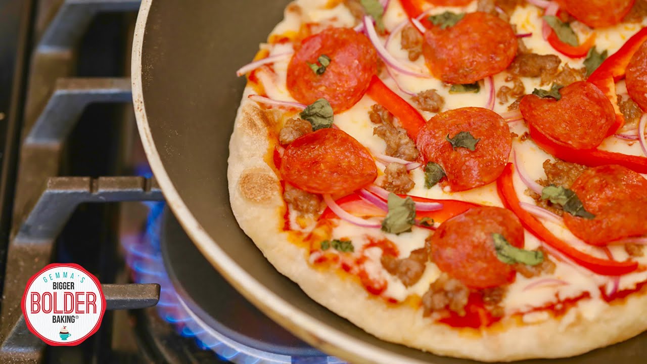 No Oven Pizza! Use Your Stovetop for Perfect Pizza in MINUTES