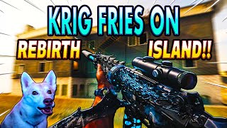 Krig Fries On Rebirth Island Warzone - Alcatraz Best Krig Loadout