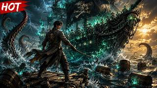 【New】I Started With a Tiny Raft... Then Built a Ghost Pirate Ship! #Survival #Pirates #Adventure