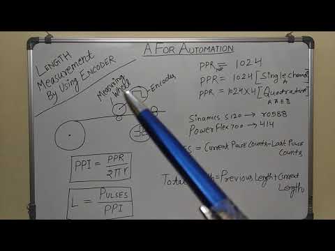 🔴Length Calculation by using Rotary encoder