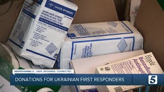 Tennessee law enforcement community helping Ukrainian first responders with donated supplies