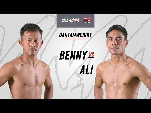 BENNY HUTAGALUNG VS SAIDINA ALI | FULL FIGHT ONE PRIDE MMA 77 KING SIZE NEW #2 JAKARTA class=