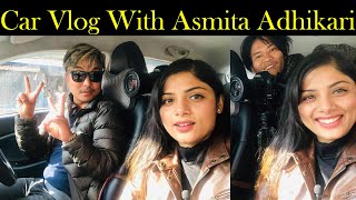 Car Vlog With Asmita Adhikari [ मेरो प्रतिस्पर्धी म आफैँ] Biswa Limbu || Mero Online TV