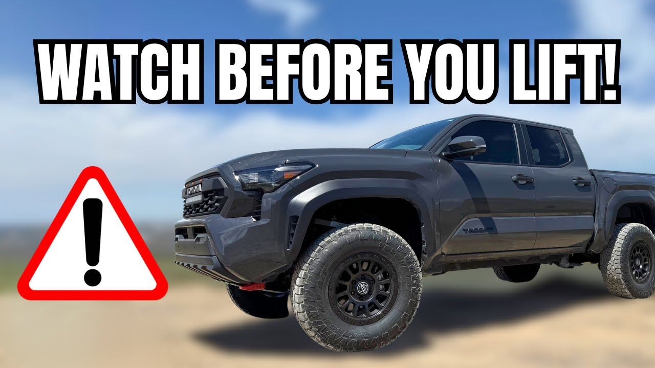 Lifting your Toyota Tacoma? — Watch this First!
