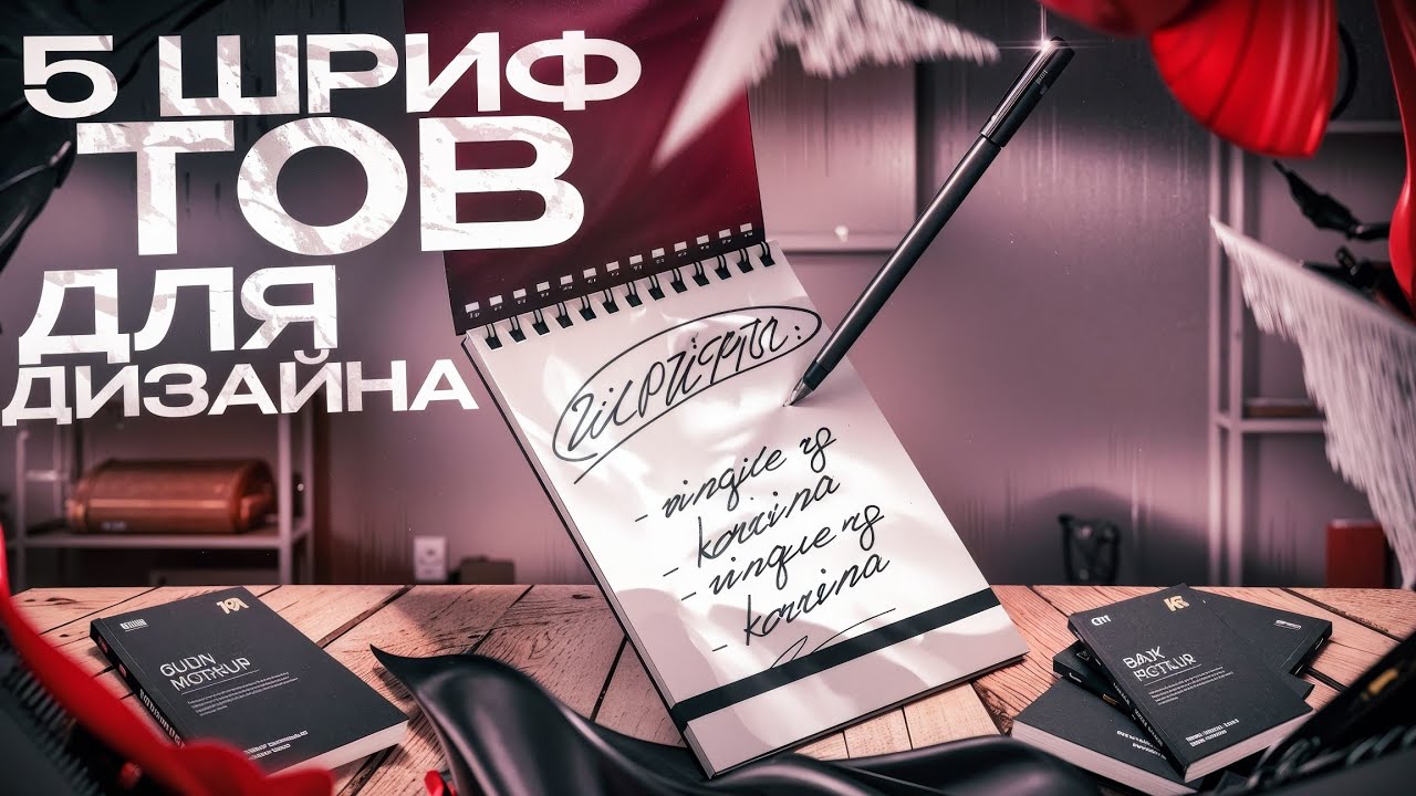 ЭТО ЛУЧШИЕ ДИЗАЙН ШРИФТЫ! / 5 шрифтов для идеальной работы