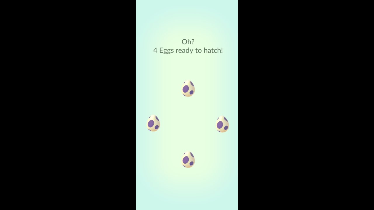 4 Egg Hatching - 10km Eggs