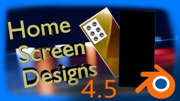 (#170) Blender Tutorial: How to make a Phone Background. Posh texture. Cycles.