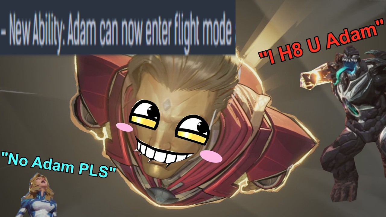 Троллинг задних рядов с помощью потрясающего баффа для полетов от Адама Уоркока.