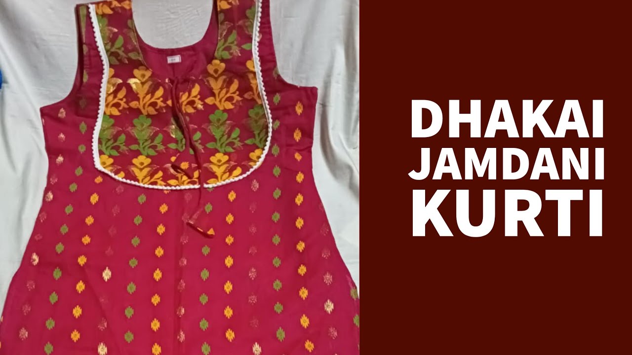 Fuldani Gap Dhakai Jamdani Saree – Monamaar