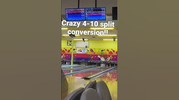 4-10 split conversion!! Bowling!!