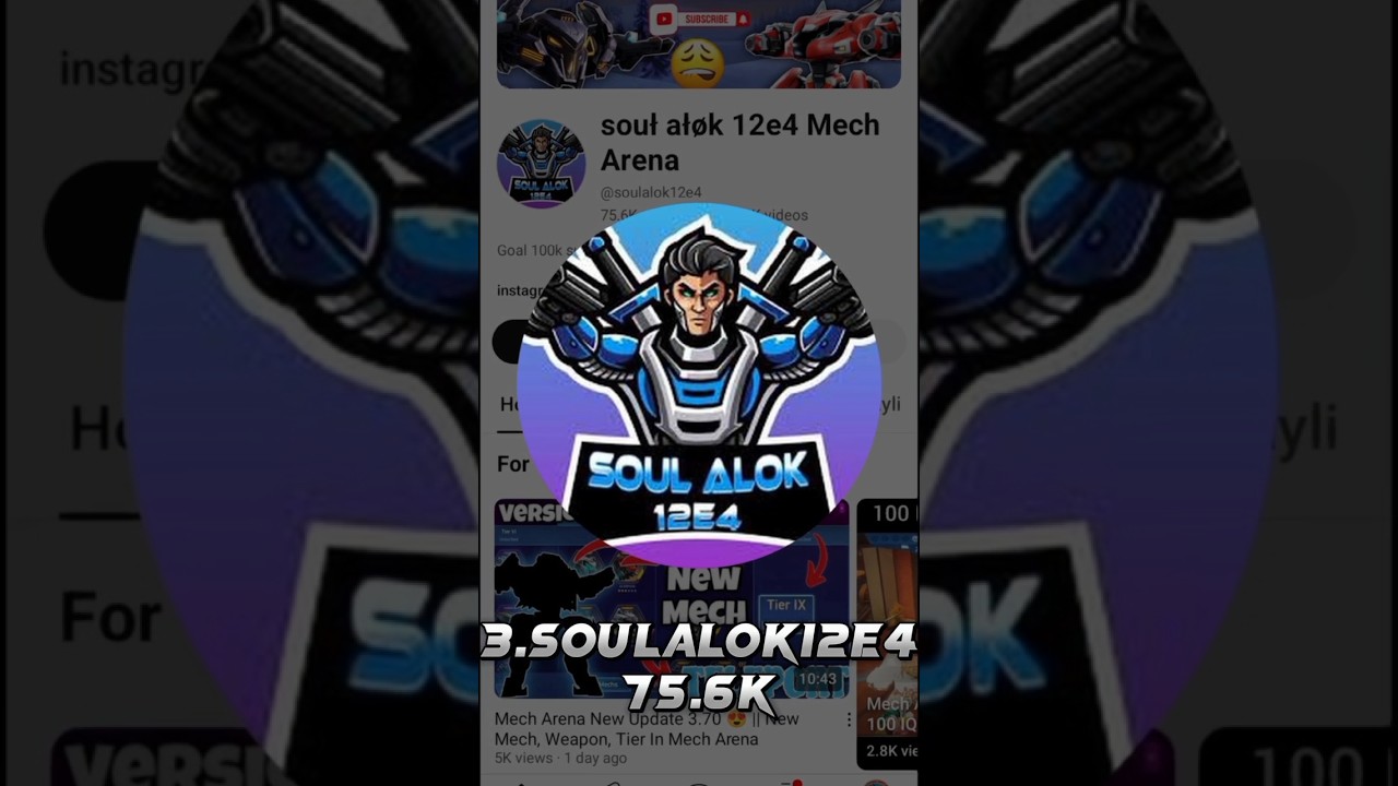 Top 10 Mech Arena content creators in history 👑✴️ 