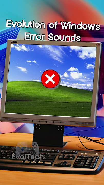 Evolution of Windows Error Sounds! (1985-2025)