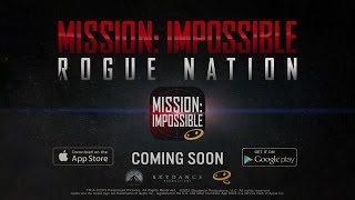 Official Mission Impossible  Rogue Nation  (by Glu Games)  Announcement Trailer (iOS / Android) screenshot 4