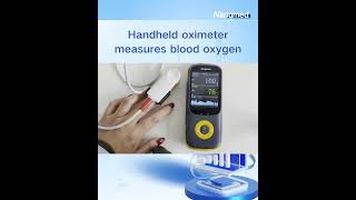 Handheld Oximeter Measures Blood Oxygen