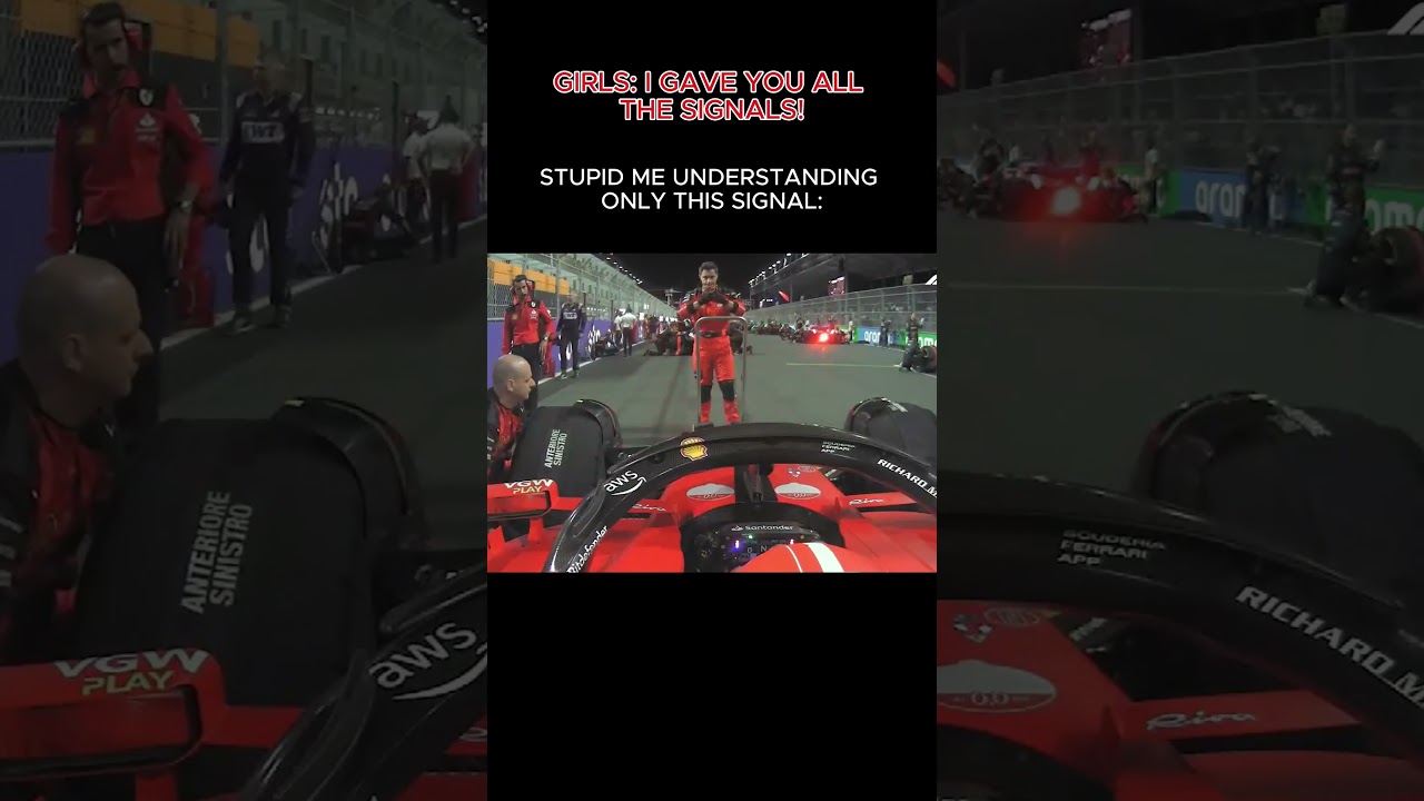 🔴 When You Only Understand Racing Signals&hellip; 😂 #shorts