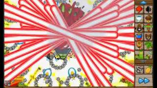 BTD5 Mount Magma All Time High score!  Tutorial and Walk-through!