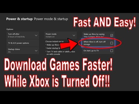 How to Download AND Update your Games While your Xbox One is Turned Off [NEW 2019 Tutorial!]